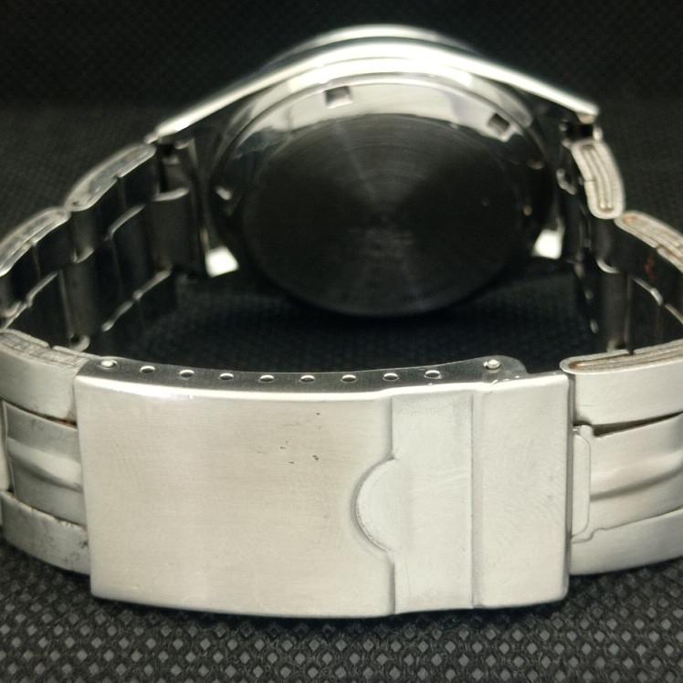 USED VINTAGE SEIKO 5 AUTOMATIC 7009A JAPAN MENS D/D GREEN WATCH 621c-a415302-2 SKU621c-a415302