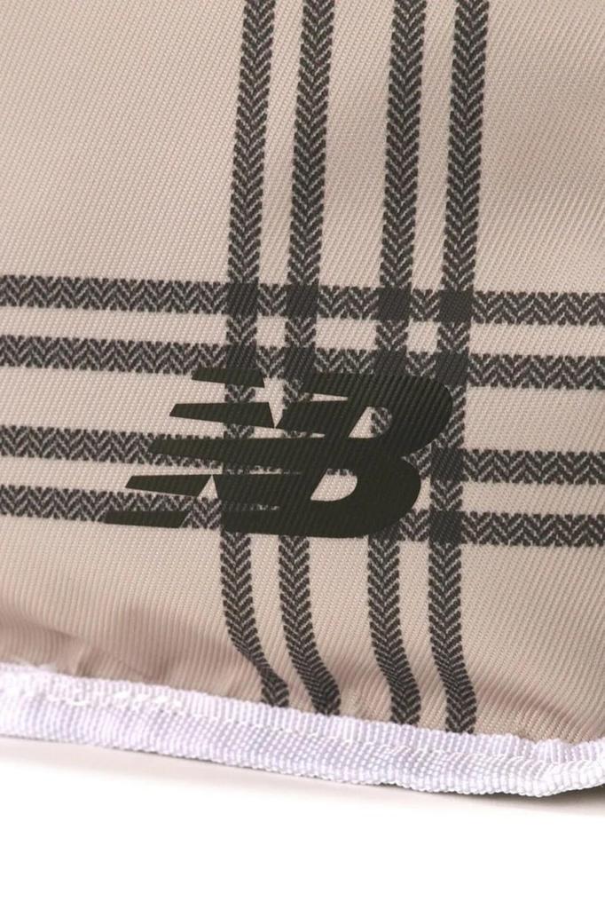 [New Balance] Golf Travel Cover [Leopard Double Check] (Compatible with Caddy Bags Up To 9.5 Inches)  Delivery  012-5184509 041Beige