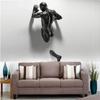 3D Wall-through Figure Statue Through Wall Through Wall Resin Crafts Abstract Art Sculpture  Indoor