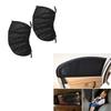 Car Sunshade Curtains Universal Side Window Shades Curtains Mosquito Mesh Net Sunshade Auto Accessories