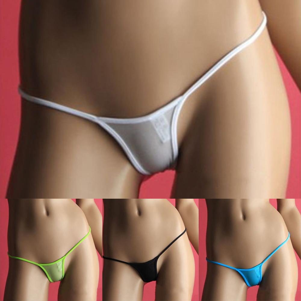Thongs Womens G-String Comfortable Low Waist M-2XL Micro