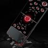 Scary Face Eyes Phone Case For Samsung Galaxy Z Flip 7 6 5 4 3 5G Shockproof Cover Z Flip7 Flip6 ZFlip5 Flip3 Flip4 Luxury Shell
