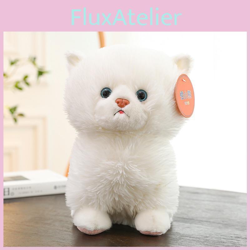 Adorable Plush Budou Cat Stuffed Doll Soft Cat Cuddly Toy Perfect Gift For Girls