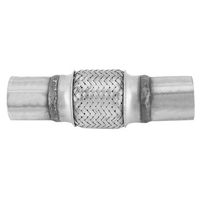 1.75x8in Exhaust Flex Pipe Stainless Steel Corrugated Flexible Joint Tube Universal Parts