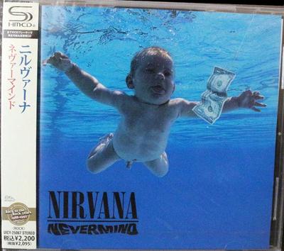 CD NIRVANA  Nevermind Shmcd UICY25067 DGC 2011 Japan Obi Rock