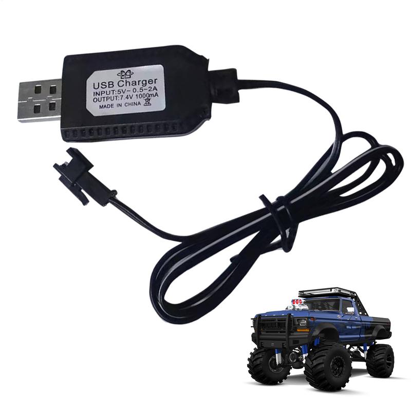 7.4V USB Lithium Battery Charger SM-2P SM-3P SM-4P Smart Rechargeable Li-ion Battery Charger Toys Remote Control Charger