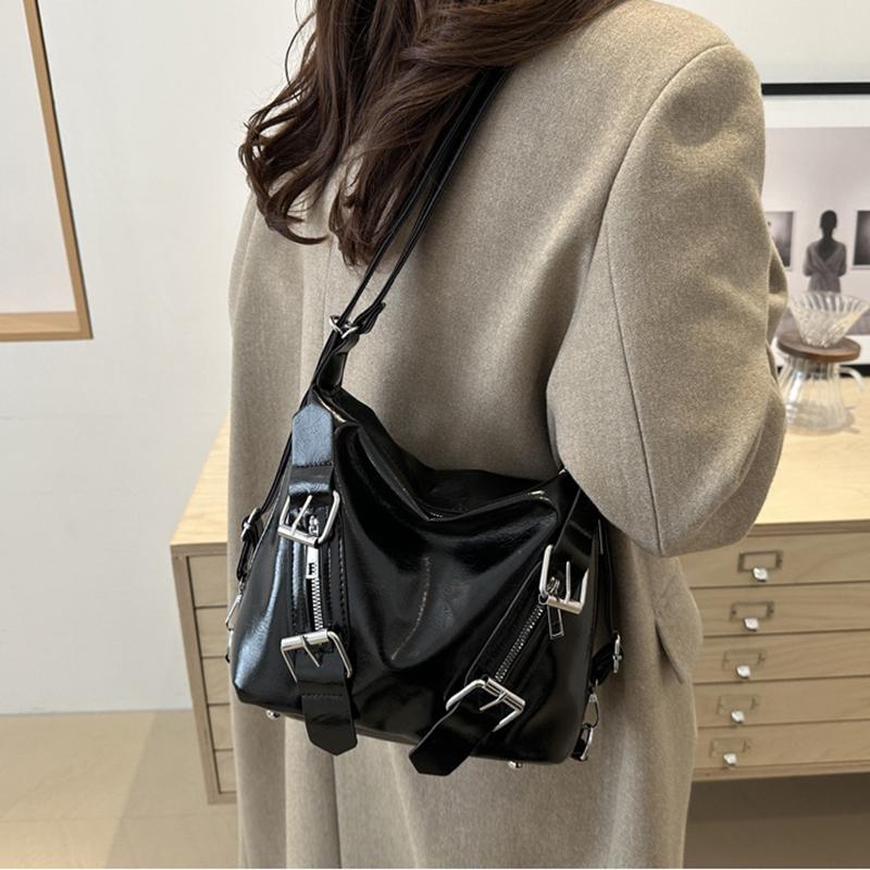 Enkel stil Stor kapacitet Damryggsäck College Mode Tygväska för lektion Trendig Dubbel Axelväska Studentryggsäck AVE