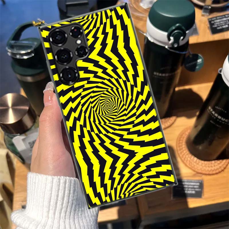 Chaotic Hypnosis Cases Phone Case for Samsung Galaxy S26 Ultra S25 Edge S24 S23 FE S21 Plus S20 S22 S10 Cover TPU Capa Shell Sho