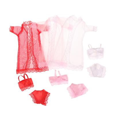1/6 Puppe Spitze Unterwäsche BH Slips Pyjama Set 30Cm Puppen Kleidung Anzug Puppen Dekorationszubehör Für Kind Rollenspiel Spielzeug