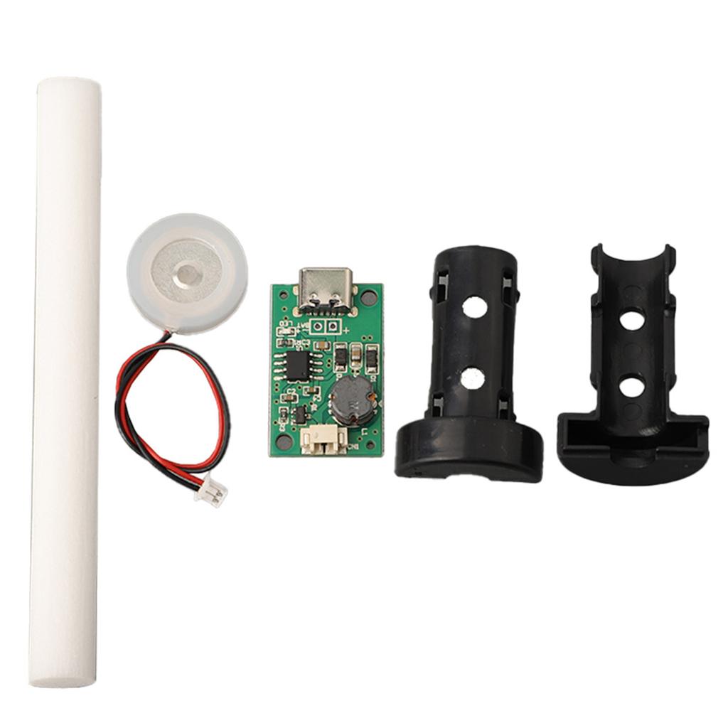 Humidifier Module DIY Kit with Interface and Cotton Core Designed for Fine Mist Atomization and Plant Hydration