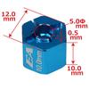 TT02 Wheel Adapter 7&10mmeach 2pcs [#TT02-22U2-N2W2] [Eagle Model]