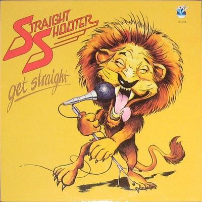 LP Record STRAIGHT SHOOTER  Get Straight SKY018 Sky Records 1978 Germany Rock Used