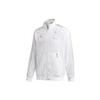 Adidas Belgia Euro 2020 Hymne Casual Jakke med ståkrage og merkelogo Unisex Overbekledning Hvit FT2858