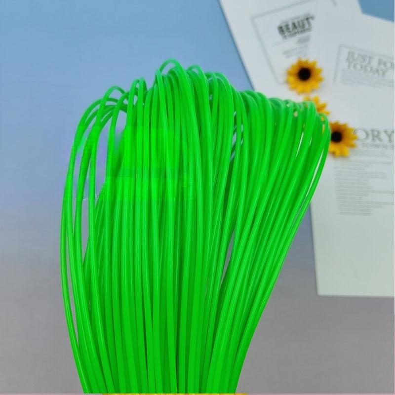 500g 2.4mm PE Round Synthetic Rattan Weaving Material Plastic Knit for Furniture Repair Chair Table Basket about 90Meter