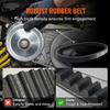 VEVOR Drive Clutch, 2-8HP Engine, 2000 RPM High-Strength Drive Clutch with Asymmetric Designed Wheels & Robust Rubber Belt