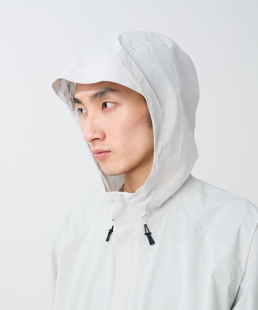 Snow Peak Pertex Weatherproof Jacket Outerwear Jacket for Men and OFF XL JK-26SU003 Women, WHITE,