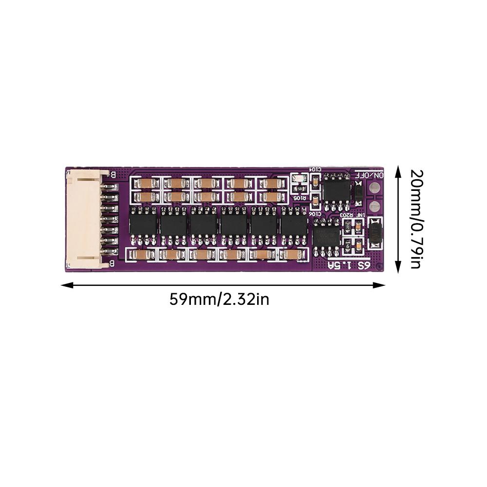 BMS 1.5A 3S 4S 5S 6S 7S 8S 14S 17S 21S Li-ion Lifepo4 LTO Lithium Battery Active Equalizer Balancer Board Balance Capacitor