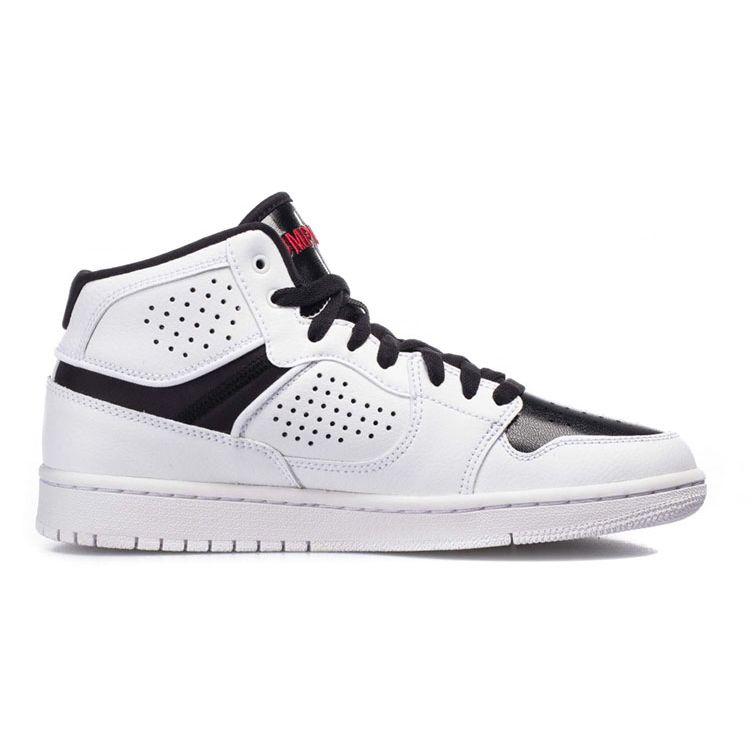 Air Jordan Access GS Bianco Nero Rosso Palestra Scarpe da Basket per Bambini AV7941-101