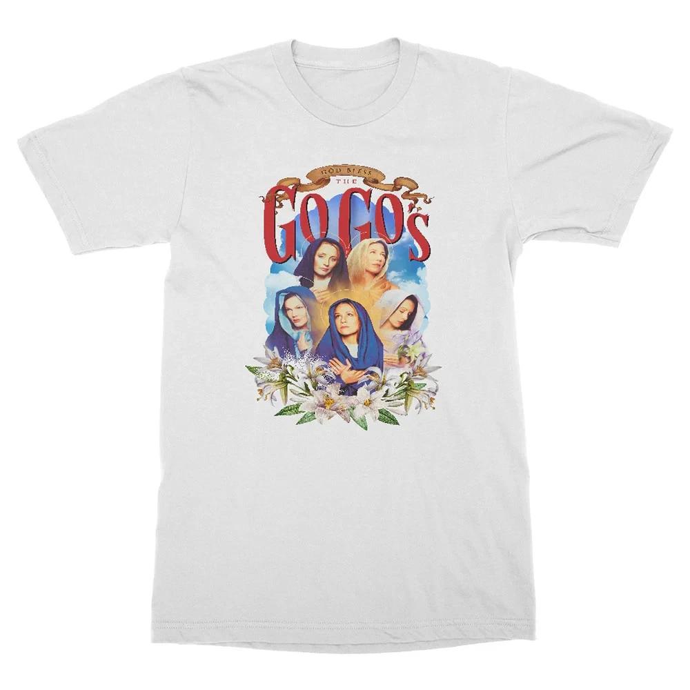 God Bless The Gogos White Cotton S5xl Tshirt Cl459 S