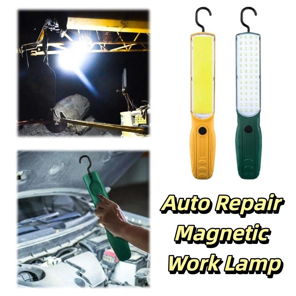 With Magnet LED COB Torch USB Rechargeable Handheld Floodlight Portable Lantern  Outdoor Use
