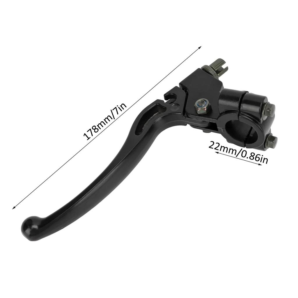 Right Clutch Brake Lever Perch 22mm/0.86 inch Aluminum Alloy Clutch