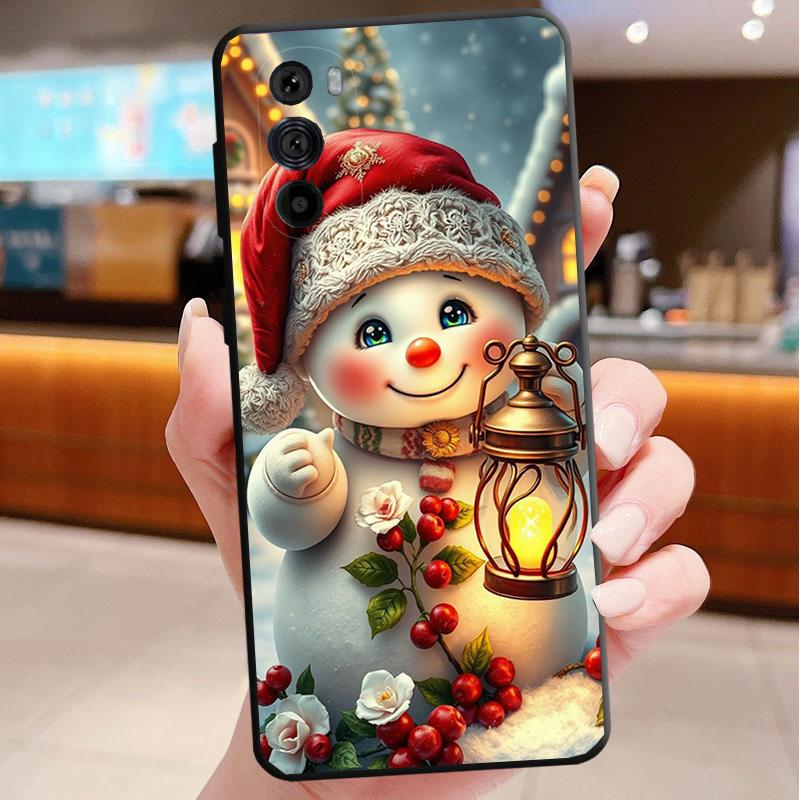 Phone Case For Motorola Edge 50 40 Pro 60 50 40 30 Ultra Neo Fusion Moto G Play G Stylus G Power G Christmas Tree