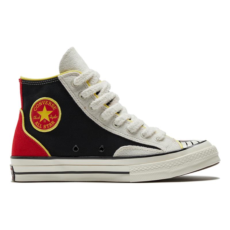 Converse Chuck Taylor All Star 1970s Trendy Cool High Top Canvas Shoes Unisex Black, White and Red