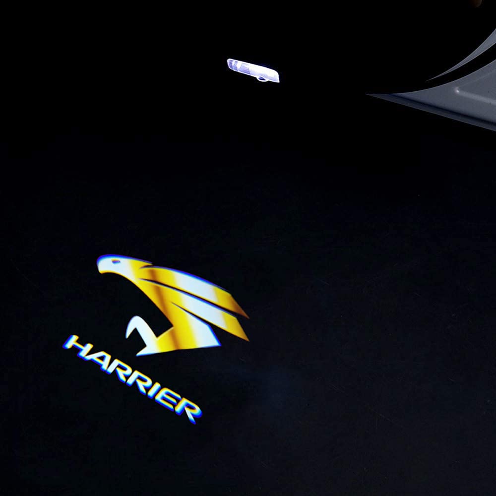 Car Courtesy Light, Door Welcome Light, Laser Logo Light, LED Logo Projection, HD, Set of 2