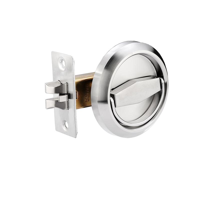 

Скрытая дверная ручка-замок Невидимая утопленная Односторонняя ручка-кольцо Замок из нержавеющей стали