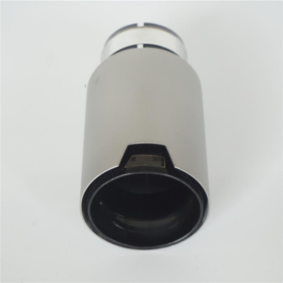 2 buc Universal ID 63MM OD 89MM Capete Finale Eșapament Auto pentru BMW 2.5'' intrare, 3.5'' ieșire Cu Logo