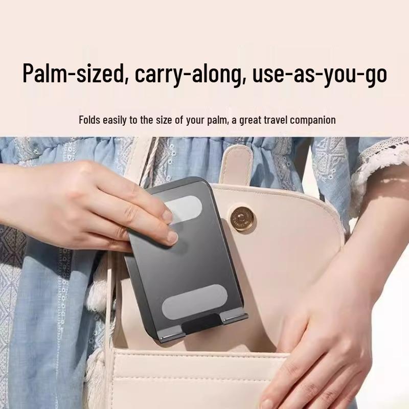 Carbon Steel 360° Rotating Phone & Tablet Holder for Desktop Streaming