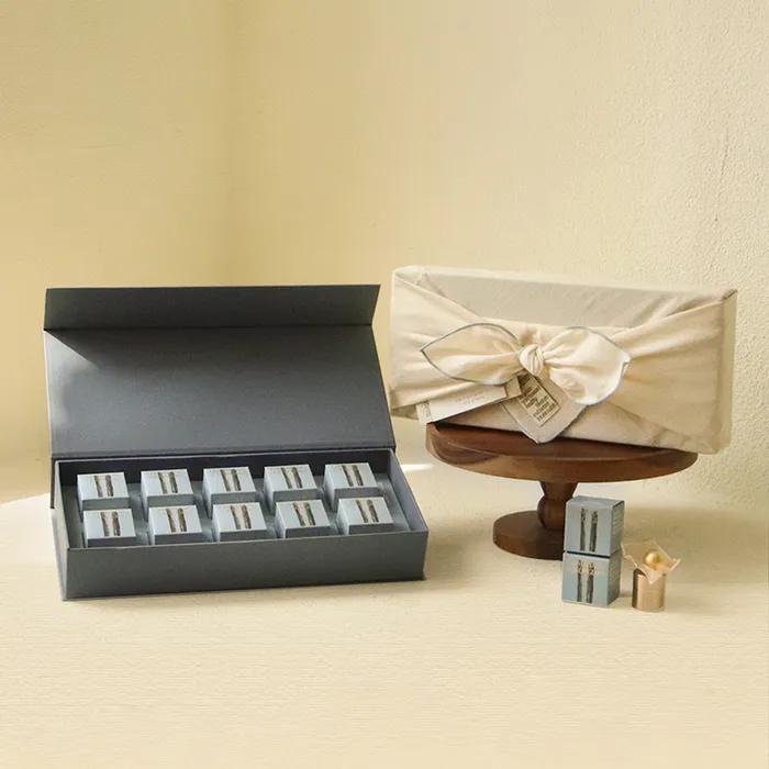 [Premium Gift Set] 10 Agarwood Crystal Rings (gift Card Included) Agarwood Green Dragon Rings for a Special Person (choose 1 of 7 Types)