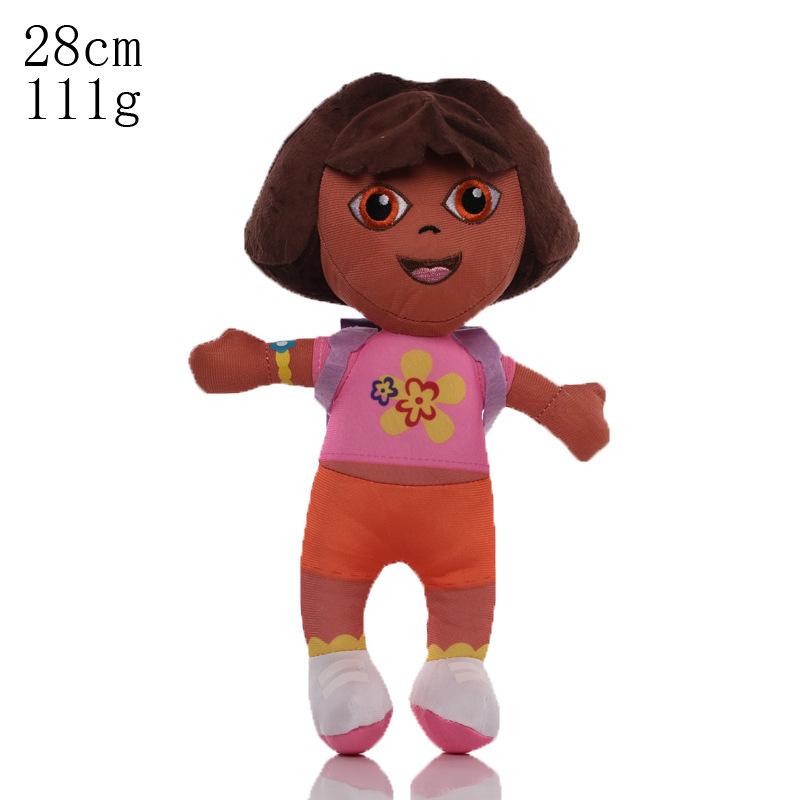Hot Sale Genuine Love Adventure of Dora Monkey Boots Swiper Plush Toys Stuffed Soft Anime Dolls for Kids Birthday Gifts
