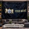 FC Zürich Personalized Tapestry Support Custom Name, Wall Art Home Decoration