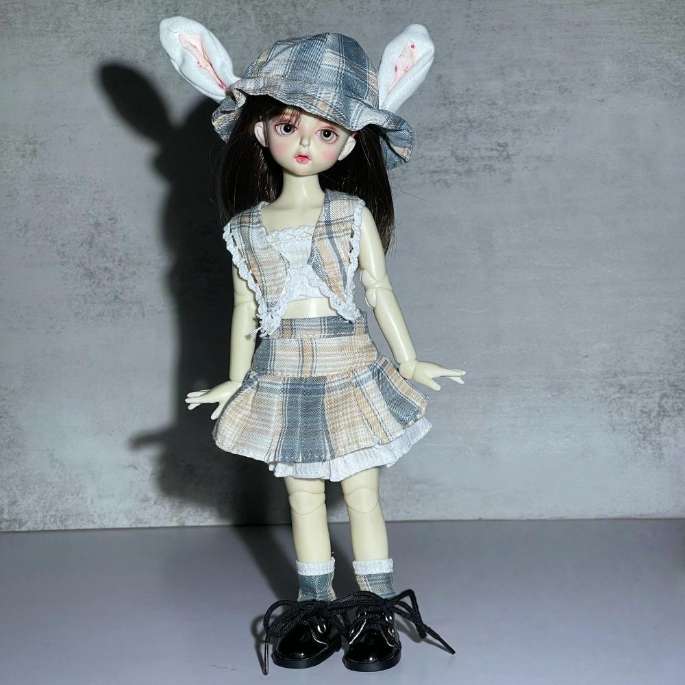 Niedliches 30cm Puppenoutfit Ersatzkleidung 1/6 BJD Puppe Prinzessinnenkleid Set Sweet Lolita Dienstmädchenkleidung Puppenzubehör Mädchengeschenk
