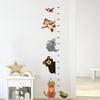 Cartoon Height Measure Wall Sticker For Kids Rooms Child Growth Ruler Stickers Gauge Growth Chart School Decals Nursery Bedroom