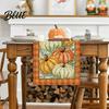 Rustic Farmhouse Table Leaf Pattern Fall Pumpkin Harvest Runner Runner Thanksgiving And Maple Linen Decor