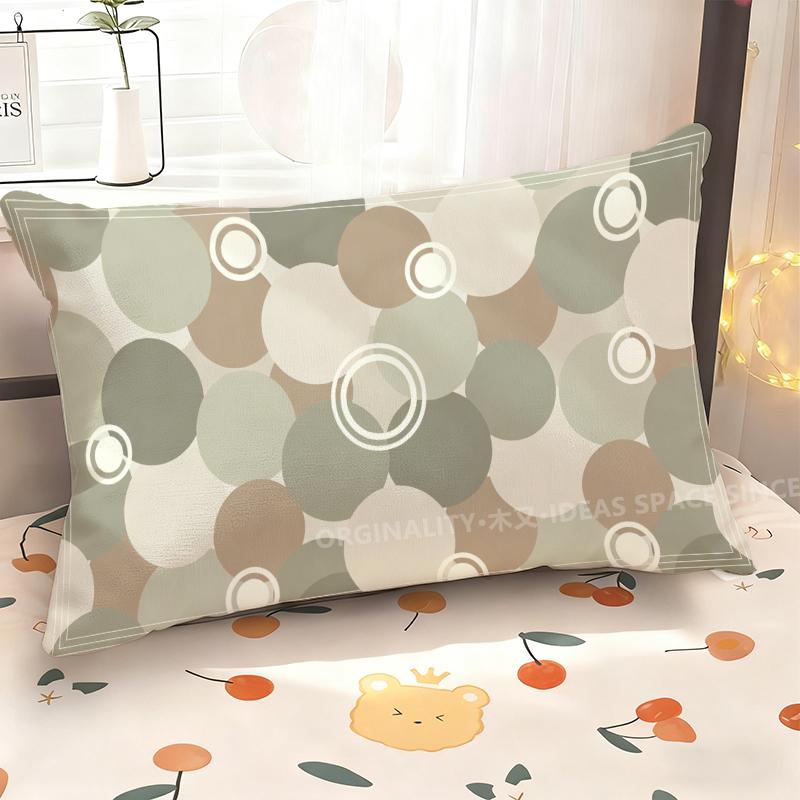 Circular Patterns Decorative Pillowcase Suitable For Sofa Bedroom Car Pillow Cover Cushion Rectangular Back Cushion
