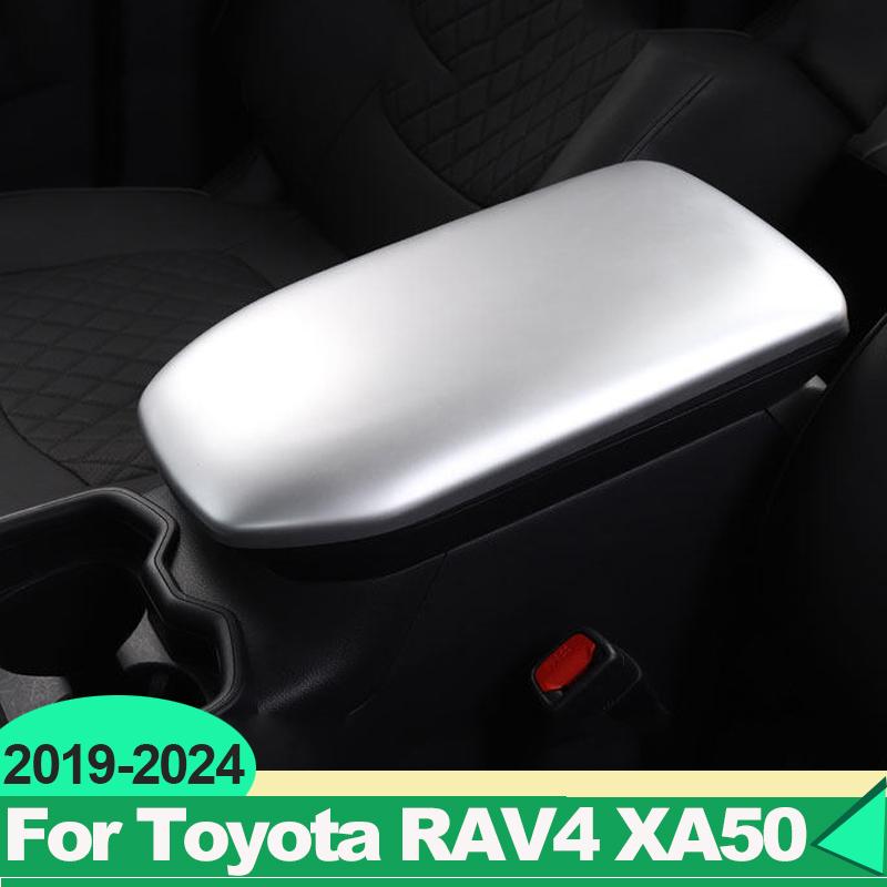 For Toyota RAV4 XA50      2024 RAV 4 Hybrid Car Armrests Storage Box Cover Scratch Resistant Mat Accessories