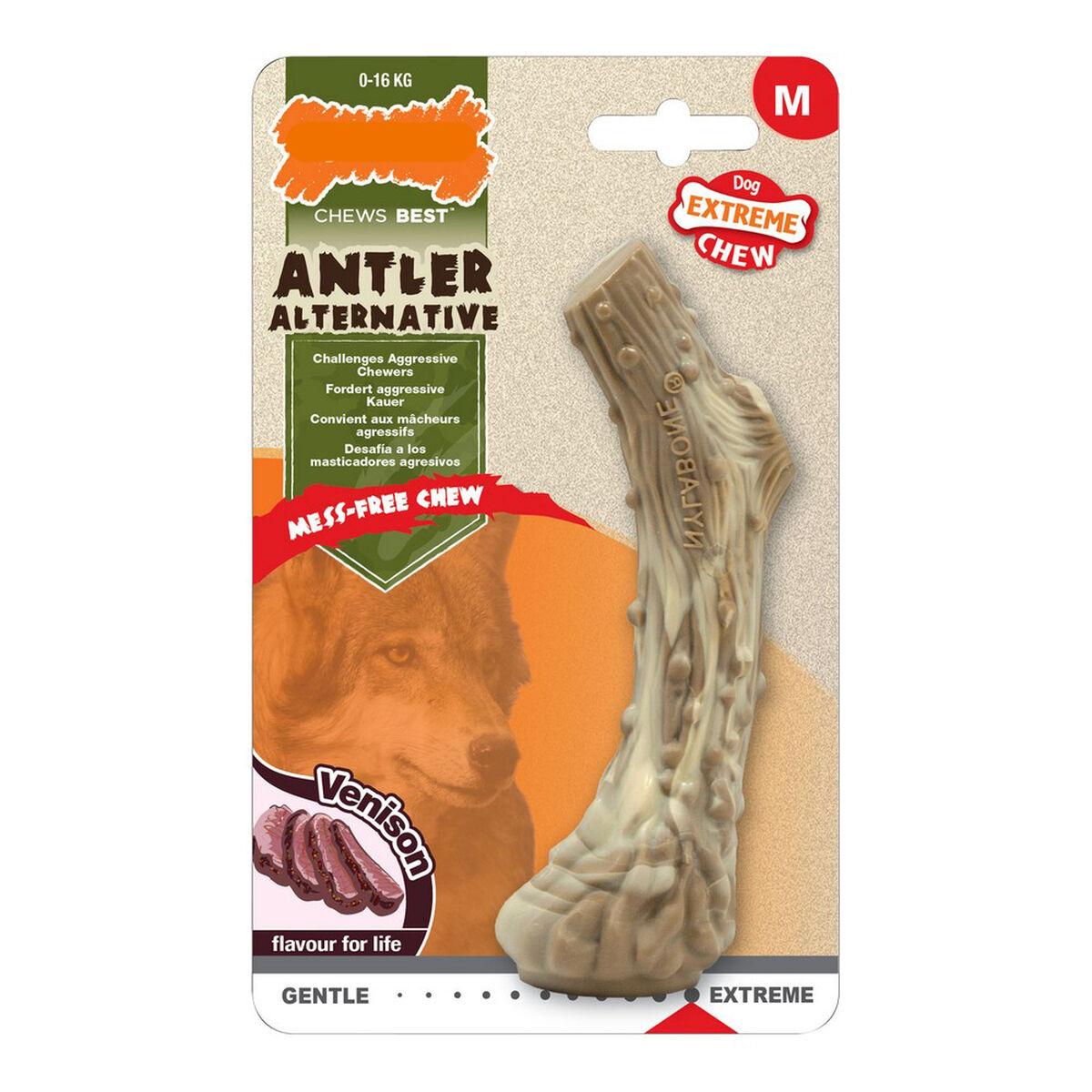 

Игрушка для собак Nylabone Dura Chew Horn, размер M, нейлоновый олень TU прозрачный