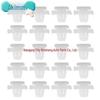 Compatible 20-piece Lower Outer Door Weatherstrip Clips for Honda CR-V, OE# 75315-S9A-004