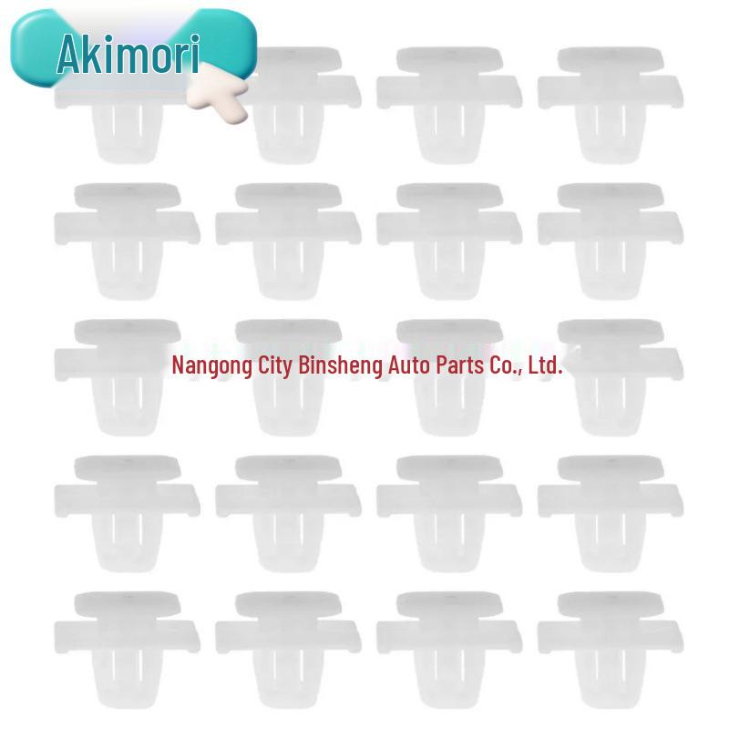 Compatible 20-piece Lower Outer Door Weatherstrip Clips for Honda CR-V, OE# 75315-S9A-004
