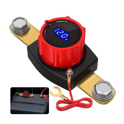 Waterproof Digital Battery Cutoff Switches with Easy Installation for Preventing Battery Drain In Cars & Boats