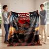 War Thunder Game Themed Blanket Art Flannel Blanket for Bedroom, Living Room, Sofa, and Nap Sofas.