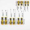 Magnetic Tips Screwdriver Set Yellow Manual Repair Tool Kit for 11/12pcs/bucket Daily Use