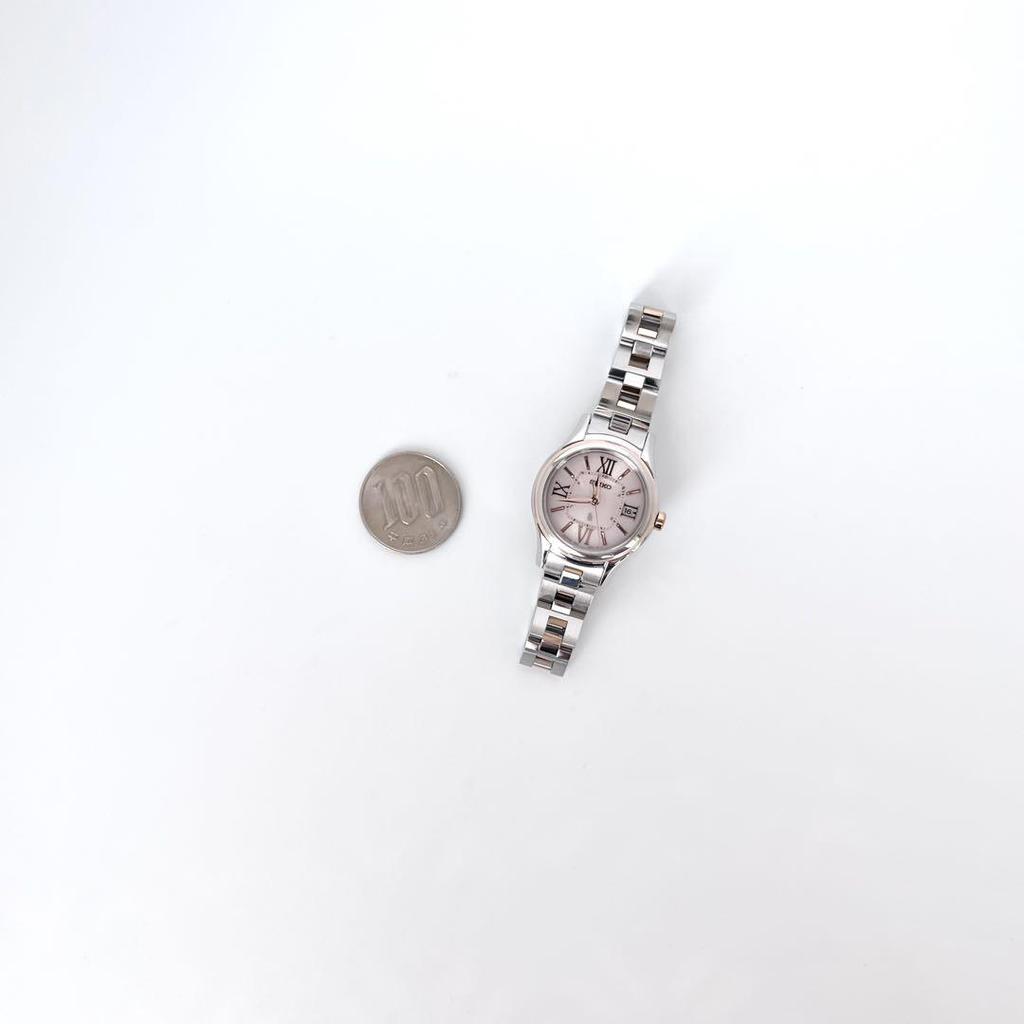 [USED] Seiko Rukia Women's Watch, Working, Radio-Controlled Solar, s2123