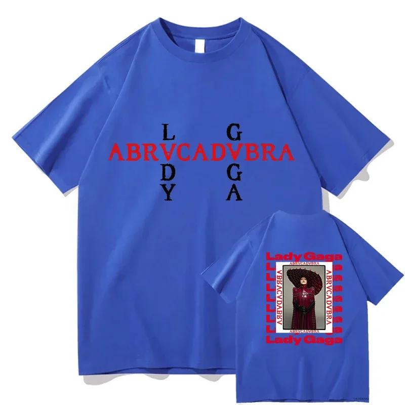 2025 Lady Gaga Abracadabra Tshirt Unisex Fashion Tshirt For Unisex And Women Vintage Clothing Summer Tops 2025 Short Sleeve Stree