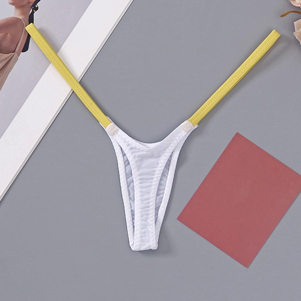 Stylish Womens TBack Underwear with Thin Straps and Low Waist Design