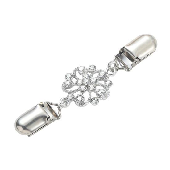 

Sweater Clip Lightweight Rust-Resistant Belt Cincher Alloy Shirts Fixed Clip Jackets Cardigans Scarves Accessories E