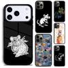Чохол для телефону з принтом миші та щура для iPhone 17 16 15 Pro Max Air 14 13 12 11 Plus Ударостійкий чохол Capa